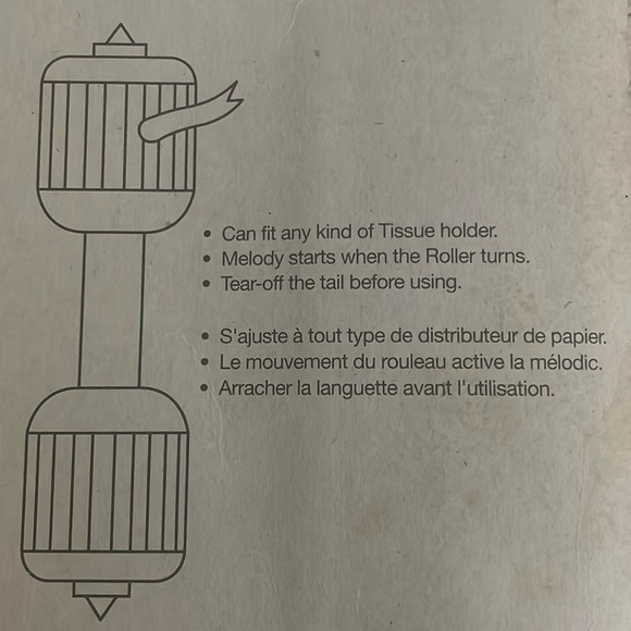 Musical Toilet Paper Holder - Picture 5 of 7